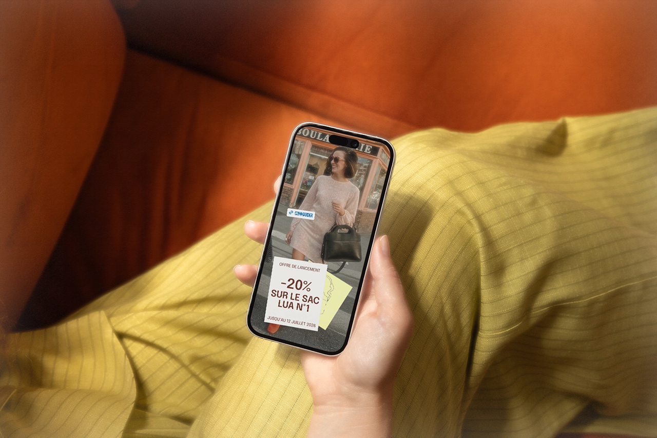 Mockup d'une story Instagram