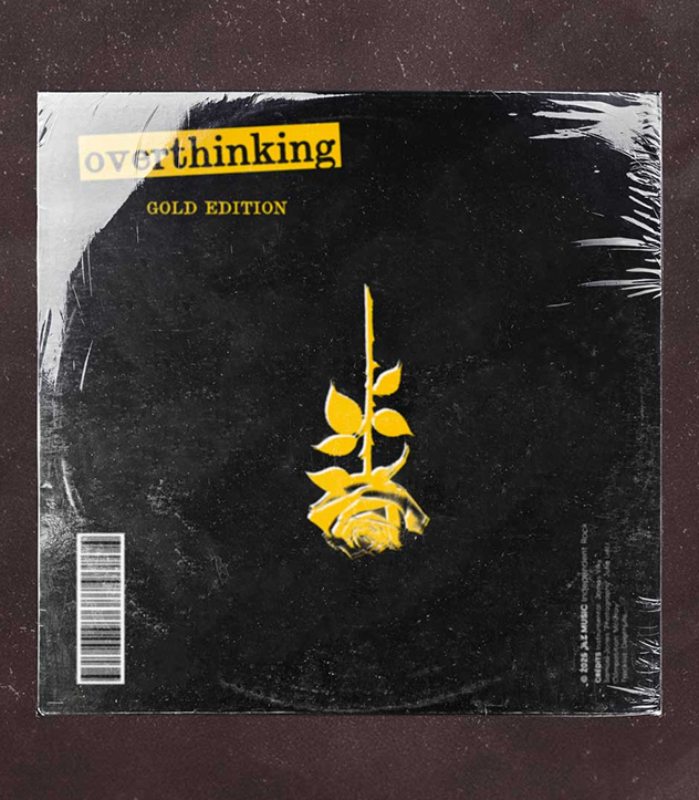 Mockup de la quatrième de couverture du vinyle