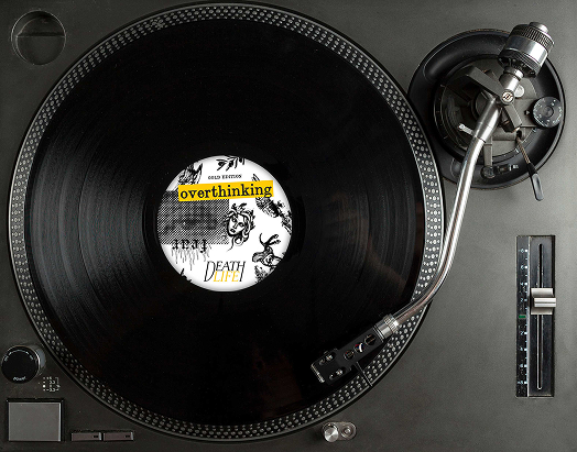 Mockup du disque vinyle
